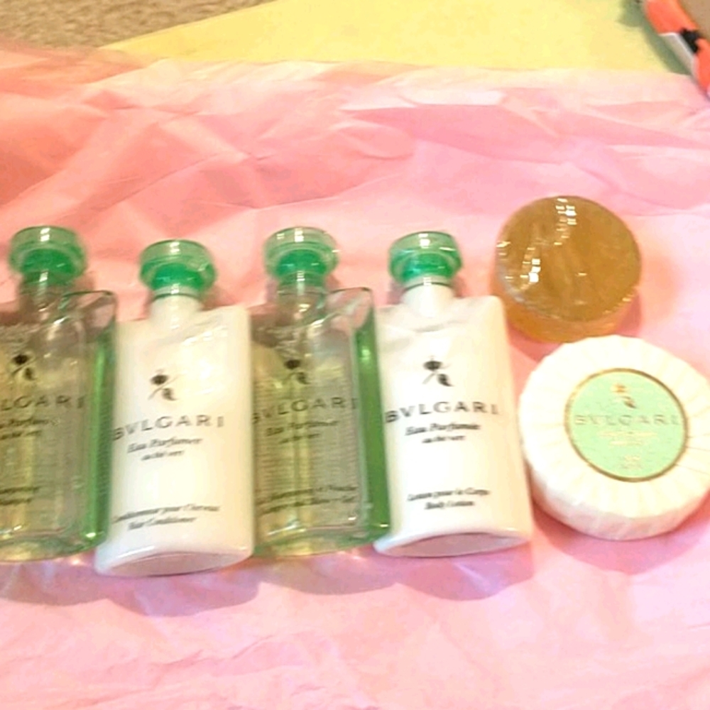 SALE! 🇮🇹BULGARI Deluxe Green 🍵 Bath Set
